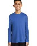 Port & Company PC380YLS     Youth Long Sleeve Perf Royal