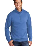 Port & Company PC78Q     Core Fleece 1/4-Zip Pullo Heather Royal