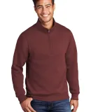 Port & Company PC78Q     Core Fleece 1/4-Zip Pullo Maroon