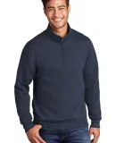 Port & Company PC78Q     Core Fleece 1/4-Zip Pullo Navy