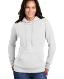 Port & Company LPC78H     Ladies Core Fleece Pullo White