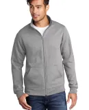 Port & Company PC78FZ     Core Fleece Cadet Full-Z Athletic Hthr