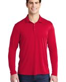 Sport Tek ST520LS Sport-Tek Pro Long Sleeve Polo in True red