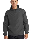 Sport Tek JST66 Sport-Tek    Packable Anorak in Graphite grey