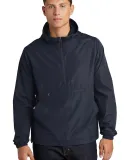 Sport Tek JST66 Sport-Tek    Packable Anorak in True navy