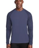 Sport Tek ST460LS Sport-Tek    Long Sleeve Digi Ca in True navy