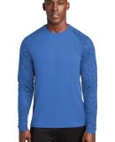 Sport Tek ST460LS Sport-Tek    Long Sleeve Digi Ca in True royal
