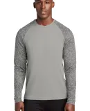 Sport Tek ST460LS Sport-Tek    Long Sleeve Digi Ca Grey Concrete