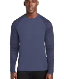 Sport Tek ST460LS Sport-Tek    Long Sleeve Digi Ca True Navy