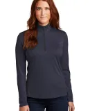 Sport Tek LST469 Sport-Tek    Ladies Endeavor 1/4- Deep Navy Hthr