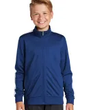 Sport Tek YST94 Sport-Tek    Youth Tricot Track Ja True Royal/Wht