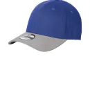 New Era NE1122     Stretch Cotton Striped Cap Royal/Grey