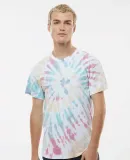 Dynomite 200MS Multi-Color Spiral Short Sleeve T-S in Wanderlust