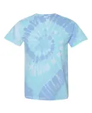 Dynomite 200MS Multi-Color Spiral Short Sleeve T-S in Wildflower