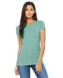 BELLA 6004 Womens Favorite T-Shirt in Seafoam blue