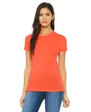 BELLA 6004 Womens Favorite T-Shirt in Coral