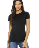 BELLA 6004 Womens Favorite T-Shirt in Black heather