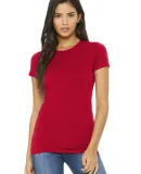 BELLA 6004 Womens Favorite T-Shirt in Red