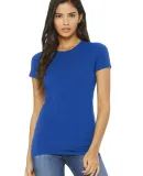 BELLA 6004 Womens Favorite T-Shirt in True royal