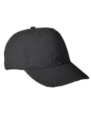 Distressed Image Maker Cap BLACK