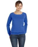 BELLA 7501 Womens Fleece Pullover Sweatshirt in True royal