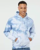 Dyenomite 680VR Blended Hooded Sweatshirt in Cloudy sky crystal