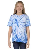 Dyenomite 20BCC -  Youth Contrast Cyclone Tee in Royal