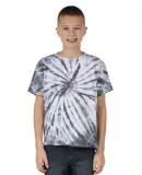 Dyenomite 20BCC -  Youth Contrast Cyclone Tee in Silver