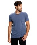 Unisex Pigment-Dyed Destroyed T-Shirt in Pigment navy