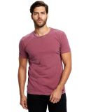 Unisex Pigment-Dyed Destroyed T-Shirt in Pigment maroon