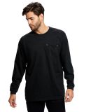 US Blanks 5544US Men's Flame Resistant Long Sleeve in Black