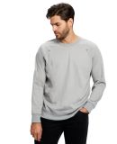 Unisex Flame Resistant Long Sleeve Raglan T-Shirt in Silver