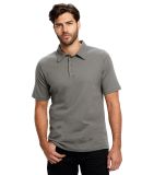 Men's Jersey Interlock Polo T-Shirt in Asphalt