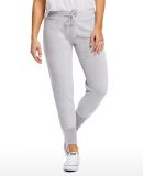 US Blanks / US571 Women's Plush Velour Pants in Silver