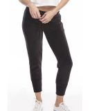 US Blanks / US571 Women's Plush Velour Pants in Black