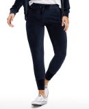 US Blanks / US571 Women's Plush Velour Pants in Navy blue