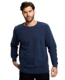 US Blanks / US8000-GD Men's L/S French Terry Pullo in Navy blue