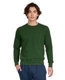 US Blanks / US8000-GD Men's L/S French Terry Pullo in Spruce