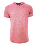 Next Level Apparel 2022 Mock Twist Short Sleeve Ho in Tech pink