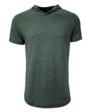 Next Level Apparel 2022 Mock Twist Short Sleeve Ho in Forest green