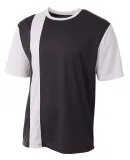 A4 Apparel NB3016 Youth Legend Soccer Jersey BLACK/ WHITE