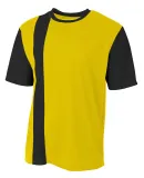 A4 Apparel NB3016 Youth Legend Soccer Jersey GOLD/ BLACK