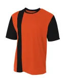 A4 Apparel NB3016 Youth Legend Soccer Jersey ORANGE/ BLACK