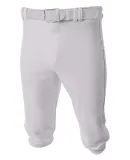 A4 Apparel NB6003 Youth Baseball Knicker Pant WHITE