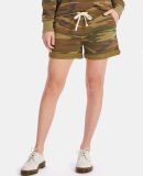 Alternative Apparel 8630 Women's Lounge Burnout Fr in Camo