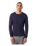 Alternative Apparel 1011 Heavy Wash Long Sleeve Ou Navy