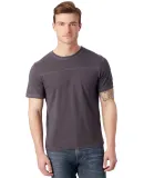 Alternative Apparel 1054 Heavy Wash Football Tee DARK GREY