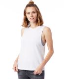 Alternative Apparel 1016 Heavy Wash Muscle Tank in White