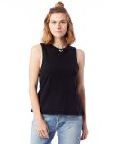 Alternative Apparel 1016 Heavy Wash Muscle Tank in Black