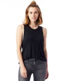 Alternative Apparel 3095 Women's Slinky Jersey Mus in Black